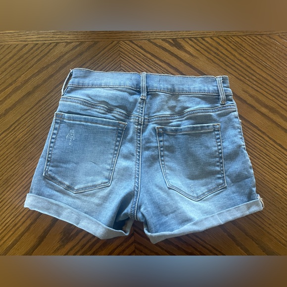 PacSun denim shorts. The Shortie. All in size 23. (3 shorts in blue,dark,white - Picture 2 of 7